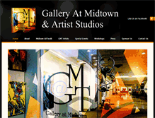 Tablet Screenshot of galleryatmidtown.com